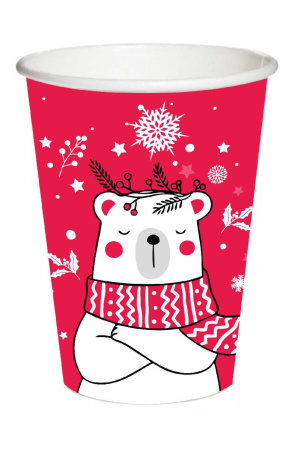 Мишка красный