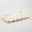 Лоток картонный "Eco Platter" 400мл белый 220*140*20мм